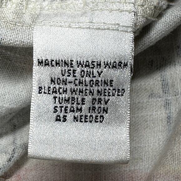 Units Woman Jacket 2X Abstract Print Button Front Long Sleeve Boxy Cotton Coat - Picture 12 of 15